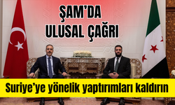 Şam'da Ulusal Çağrı: "Suriye’ye yönelik yaptırımlar kaldırılmalı"