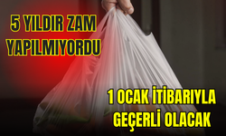 Plastik poşete zam geldi! 1 Ocak'tan itibaren geçerli olacak