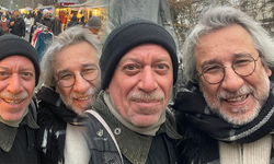 Ünlü oyuncu Mehmet Esen Almanya'da Can Dündar ile bir araya geldi