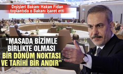 Bakan Fidan’dan Şeybani açıklaması: Masada bizimle birlikte olması bir dönüm noktası ve tarihi bir andır