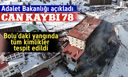 Adalet Bakanlığı açıkladı: Bolu'daki yangında tüm kimlikler tespit edildi