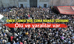 Emevi Camisi’nde Cuma namazı izdihamı! Ölü ve yaralılar var