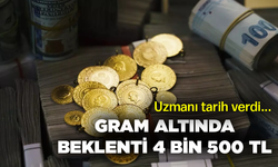 Uzmanı tarih verdi! Gram altında beklenti 4 bin 500 TL