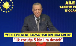 Cumhurbaşkanı Erdoğan “Aile Yılı” desteklerini açıklandı