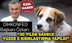 DİHKONFED Başkanı Özkan: “20 yılda sadece yüzde 8 kısırlaştırma yapıldı”