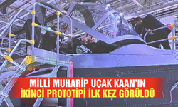 KAAN'ın ikinci prototipi ilk kez görüldü! Motoru yerli ve milli olacak