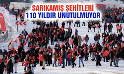 Sarıkamış Harekâtı’nın 110. yılında anlamlı yürüyüş