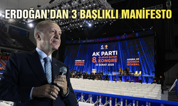 AK Parti Kongresi’nde Erdoğan’dan 3 başlıklı manifesto