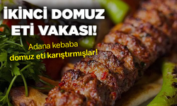 İkinci domuz eti vakası! Adana kebaba domuz eti karıştırmışlar!