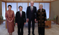 Kurtulmuş, Japonya İmparatoru Naruhito ile görüştü