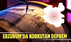 Erzurum’da korkutan deprem