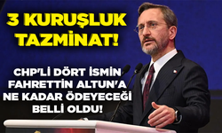 3 KURUŞLUK TAZMİNAT! CHP'li dört isim Fahrettin Altun'a tazminat ödeyecek