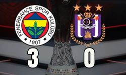 Fenerbahçe Avrupa turunda!  Anderlecht'i 3-0 mağlup etti