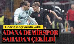 Galatasaray'a şok! Adana Demirspor maçtan çekildi