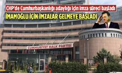 CHP'de Cumhurbaşkanlığı adaylığı için imza süreci başladı