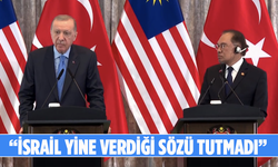 Cumhurbaşkanı Erdoğan: İsrail yine verdiği sözü tutmadı