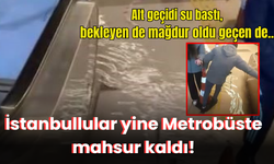 İstanbullular yine Metrobüs durağında mahsur kaldı!