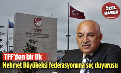 TFF’den bir ilk! Mehmet Büyükekşi federasyonuna suç duyurusu