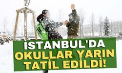 Son dakika! İstanbul'da yarın okullar tatil edildi