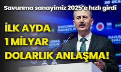 Savunma sanayimiz 2025’e hızlı girdi: İlk ayda 1 milyar dolarlık anlaşma!