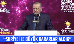 Cumhurbaşkanı Erdoğan: Suriye ile büyük kararlar aldık