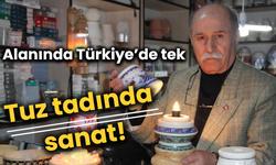 Alanında Türkiye'de tek: Tuz tadında sanat!