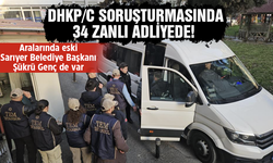 Terör örgütü DHKP/C soruşturmasında 34 zanlı adliyede! Aralarında eski Sarıyer Belediye Başkanı Şükrü Genç de var