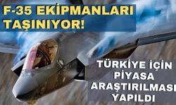 Türkiye'deki F-35 ekipmanları taşınıyor!