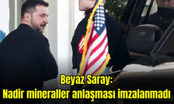 Beyaz Saray: Nadir mineraller anlaşması imzalanmadı