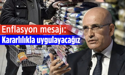 Mehmet Şimşek’ten enflasyon mesajı: Kararlılıkla uygulayacağız