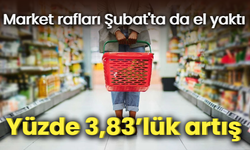 Market rafları Şubat'ta da el yaktı: Yüzde 3,83’lük artış