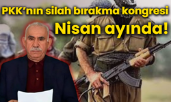 PKK’nın silah bırakma kongresi Nisan ayında!