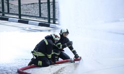 Akkuyu Nükleer Güç Santrali'ndeki Türk ve Rus itfaiyeciler her an göreve hazır