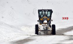 Karla kaplı Kars ve Ardahan'da soğuk hava etkili oluyor