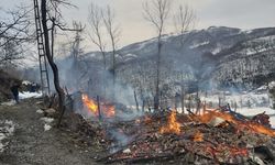 Kastamonu'da ev yangınında anne öldü, kızı yaralandı