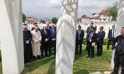 Diyanet İşleri Başkanı Erbaş, Saraybosna’daki Gazi Hüsrev Bey Camisi'nde ezan okudu