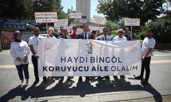 Bingöl, Batman ve Elazığ'da "Koruyucu Aile Günü Yürüyüşü" yapıldı