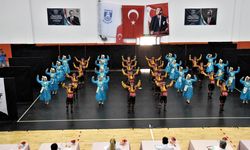 Bodrum'da Türkiye Halkoyunları Federasyonu Grup Yarışması yapıldı