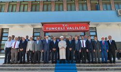 Diyanet İşleri Başkanı Prof. Dr. Ali Erbaş, Tunceli Valiliğini ziyaret etti