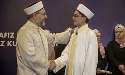 Diyanet İşleri Başkanı Erbaş, Kızılcahamam'daki hafızlık icazet töreninde konuştu: