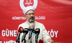 Diyanet İşleri Başkanı Erbaş, Rize'de Kur'an Kursu açılışında konuştu: