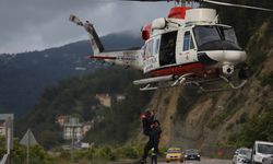 Kastamonu'da sel bölgesinde mahsur kalanlar helikopterle kurtarılıyor