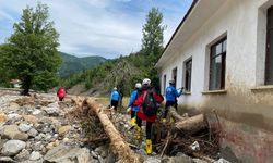 Kastamonu'da sele kapılan genci arama çalışmaları 4'üncü gününde sürüyor