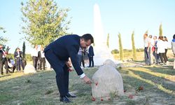 Çanakkale şehidi Balıkesirliler anısına yapılan "Kanlıdere Şehitliği" açıldı