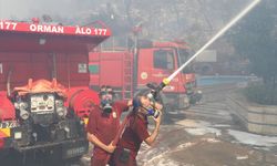 GÜNCELLEME - Marmaris'te çıkan orman yangını kontrol altına alındı