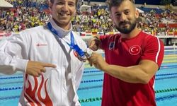 Milli su altı sporcusu Derin Toparlak'tan Paletli Yüzme Dünya Şampiyonası'nda bronz madalya