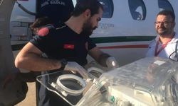 Siirt'te metabolik rahatsızlığı bulunan bebek ambulans uçakla Adana'ya sevk edildi