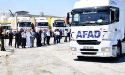 Türkiye'den Lübnan'a gemiyle insani yardım gönderildi