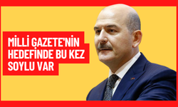 Milli Gazete'nin hedefinde bu kez Süleyman Soylu var