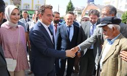 DEVA Partisi Genel Başkanı Babacan, Elazığ'da parti binasının açılışını yaptı